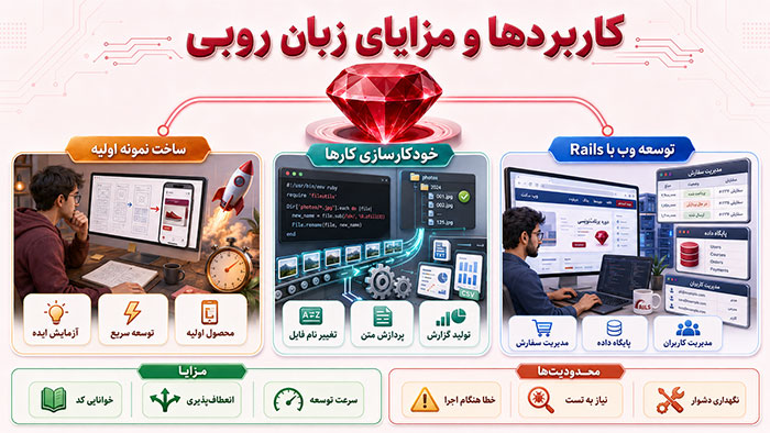 کاربردهای روبی 