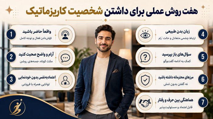 داشتن شخصیت کاریزماتیک