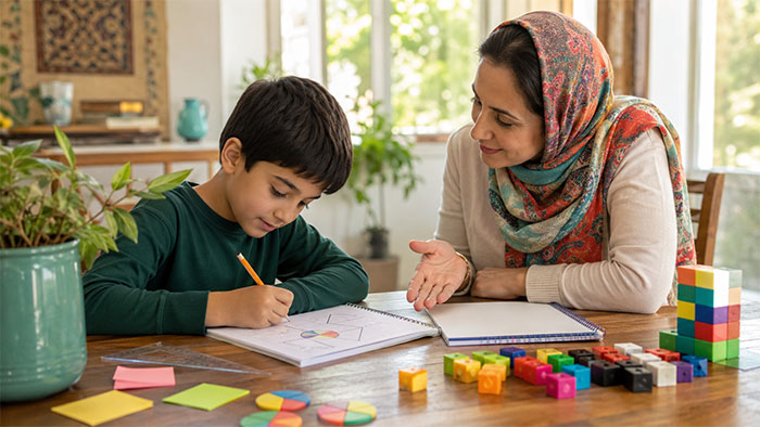 نقش والدین حل‌کردن تکلیف