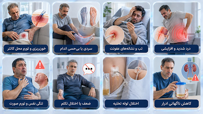 پزشکی علائم هشدار بعد از ترخیص در رادیولوژی مداخله ای