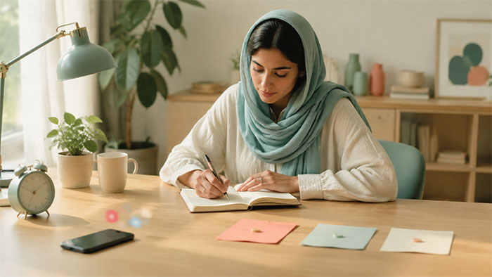 اولویت‌بندی کارها و حذف عوامل حواس‌پرتی