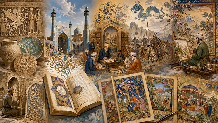 سیر تحول این هنرها