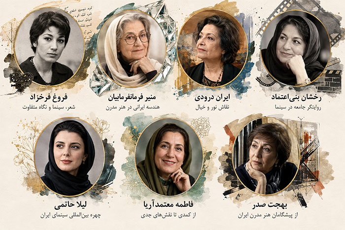 هنرمند ایرانی زن هنرمندان معروف ایرانی زن از حوزههای مختلف