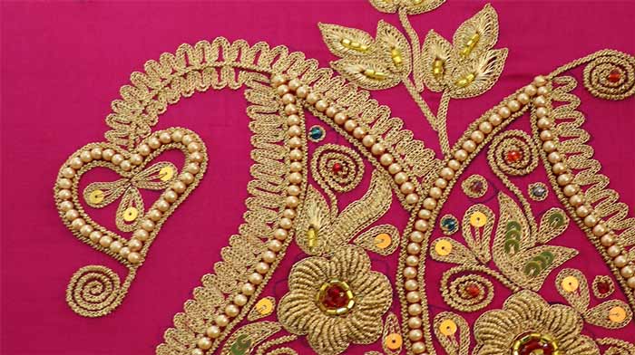 گلابتون‌دوزی