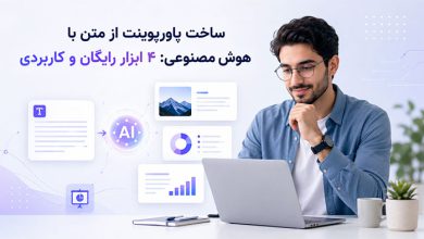 تبدیل متن به پاورپوینت با هوش مصنوعی