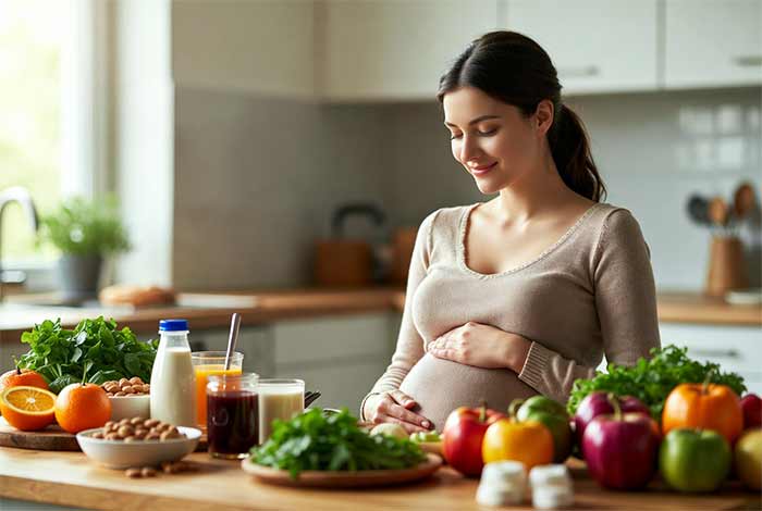 بارداری تغذیه مادر
