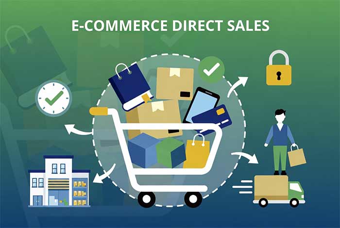 مدل E-commerce (تجارت الکترونیک مستقیم)