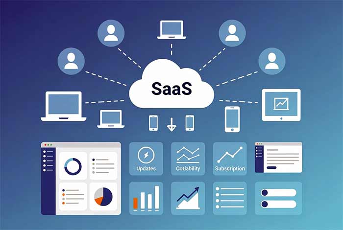 مدل SaaS (نرم‌افزار به عنوان سرویس)
