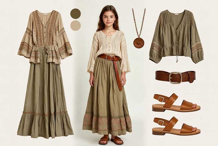 بوهو-شیک کلاسیک (Boho-Chic)